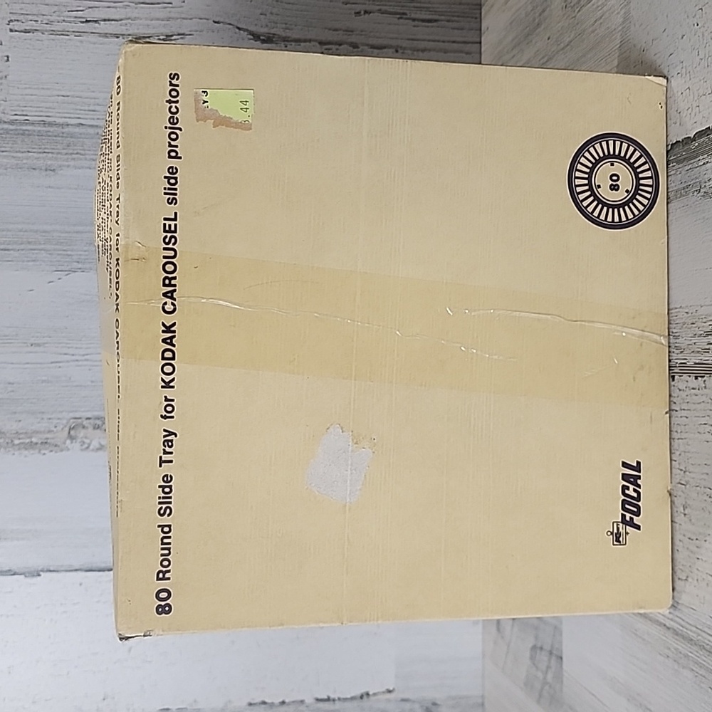 Round Slide tray for KODAK CAROUSEL slide projectors 80 slots in box